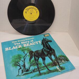 VINTAGE DISNEY lp record The Story of Black Beauty